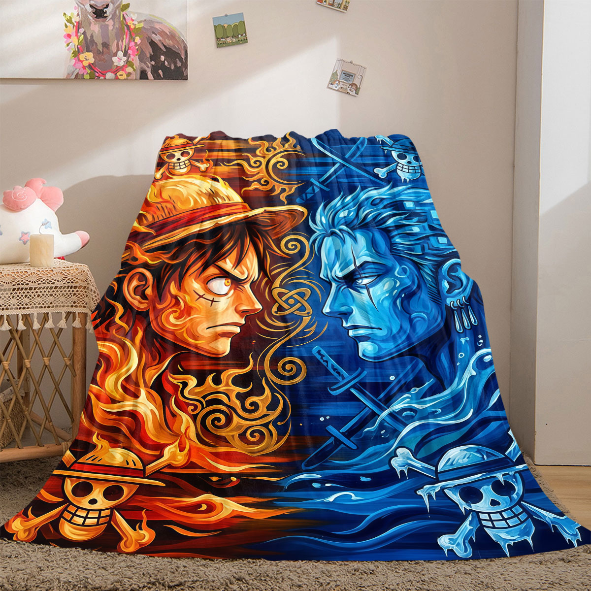 One Piece Premium Print flanel - Home Textiles Premium recensie en prijs