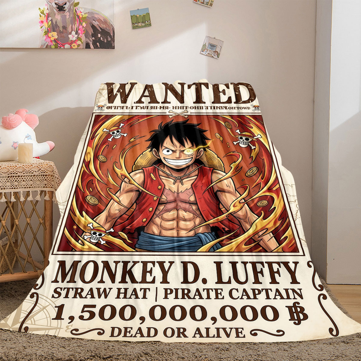 One Piece Premium Print flanel - Home Textiles Premium recensie en prijs